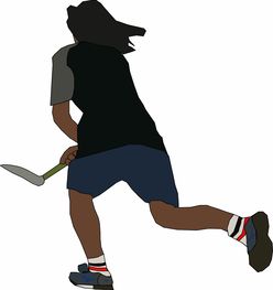 打旱地冰球一般穿什么鞋子？细绑带设计的高帮运动鞋适合游戏中的速度和灵活性。